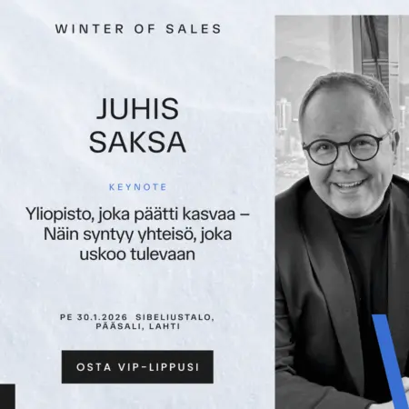 Winter of Sales some keynote Saksa (nelio) B